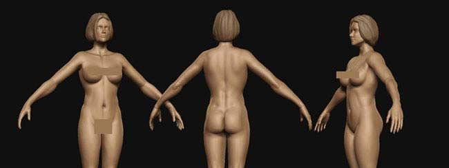 用3dsMax打造欧洲美女(图文教程),用3dsMax打造欧洲美女,结构,用于,选择,第7张