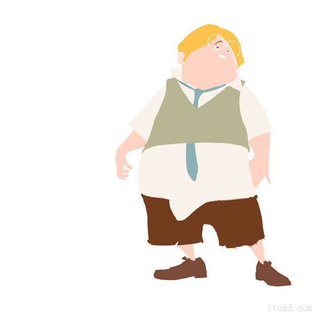 3DMAX打造个性鲜明卡通角色(图文教程),3DMAX打造个性鲜明卡通角色,要求,设计,这个,第7张