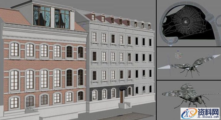3dMax刻画静谧夜晚的路灯(图文教程),3dMax刻画静谧夜晚的路灯,完成,进行,变形,第5张