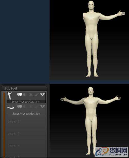 两个方法教你用ZBrush分开模型上的某些部分,设计,产品,这个,第4张