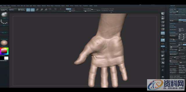 你是细节控吗？关于ZBrush手部雕刻这些细节你都了解吗？,选择,这个,用于,第6张