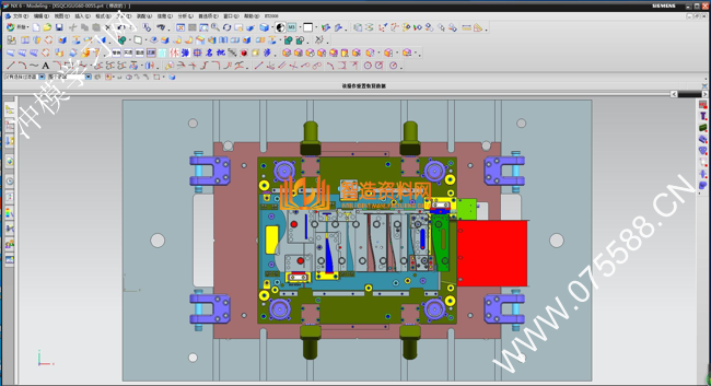 五金汽车模具结构图纸0055,结构,NeadPay,模具,第5张