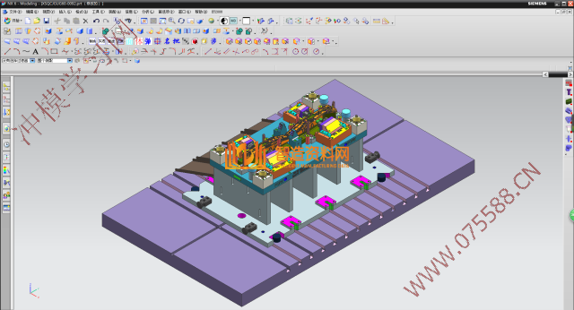 五金汽车模具结构图纸0092,模具,结构,NeadPay,第3张