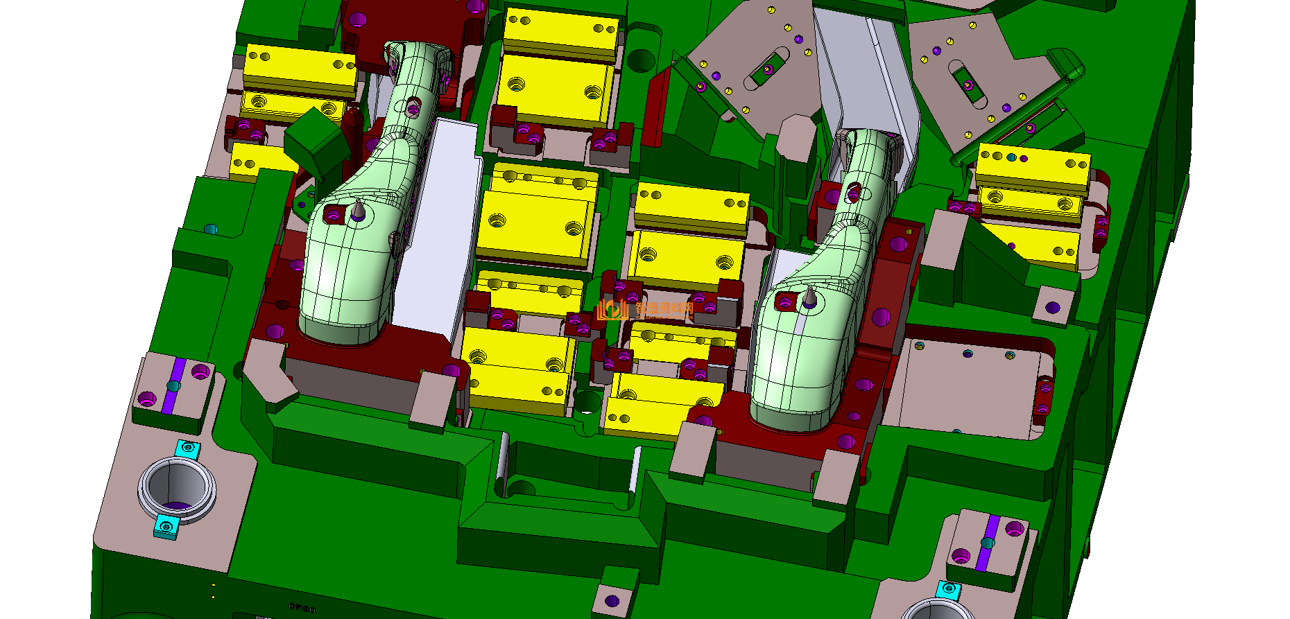 VISI五金汽车模具结构图纸0003,模具,结构,NeadPay,第1张