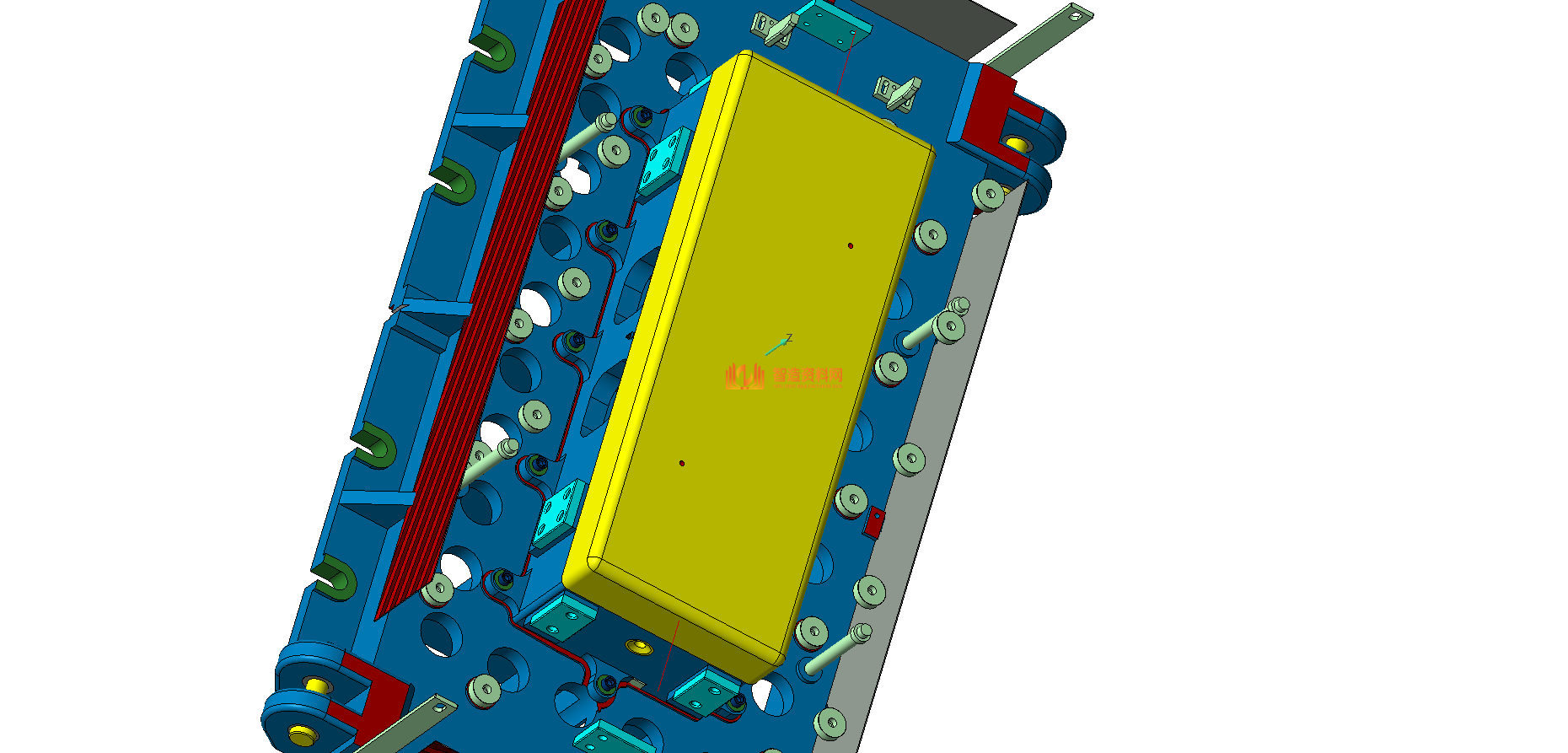 VISI五金汽车模具结构图纸0005,模具,结构,NeadPay,第1张