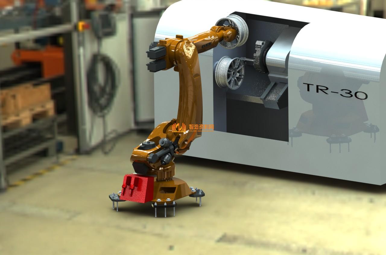 kuka-em-torno-cnc机械臂,NeadPay,第3张