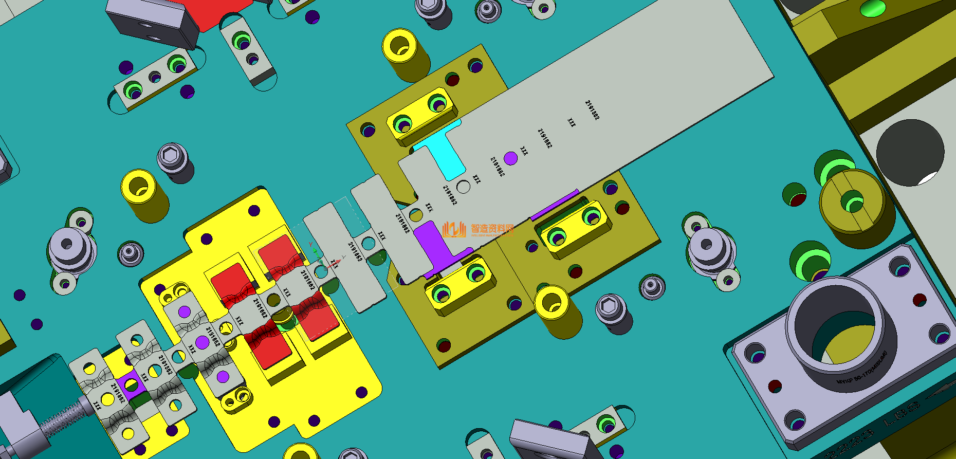 VISI五金汽车模具结构图纸0055,模具,结构,NeadPay,第1张