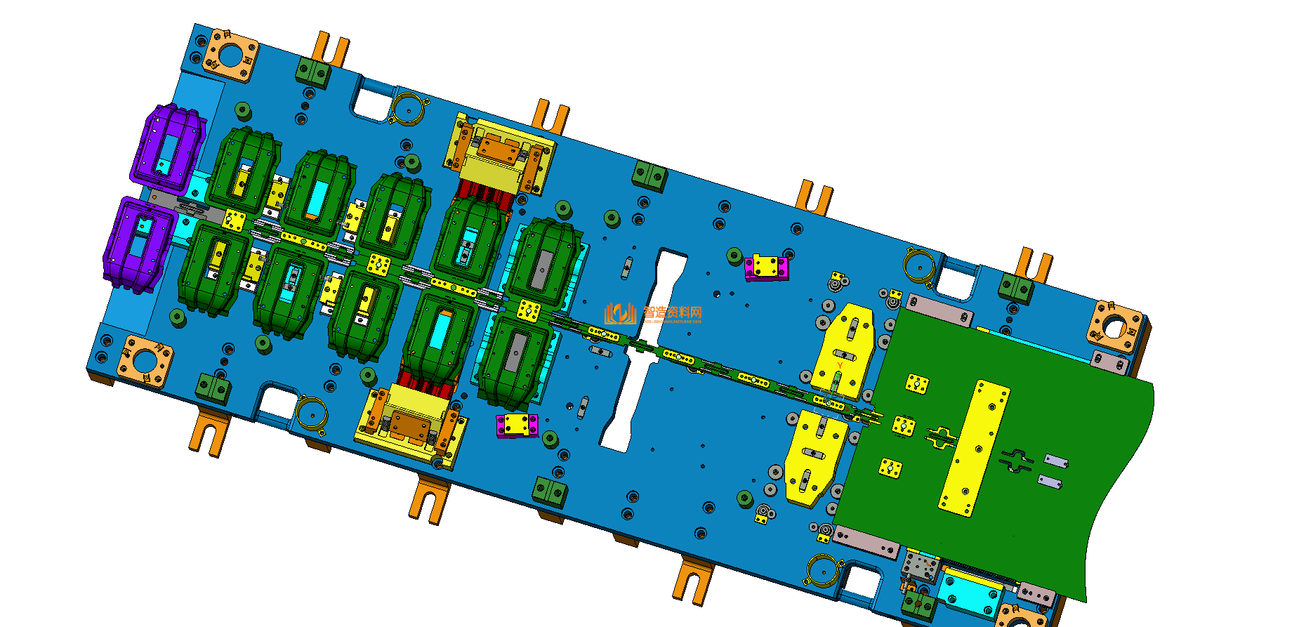 VISI五金汽车模具结构图纸0070,模具,结构,NeadPay,第1张
