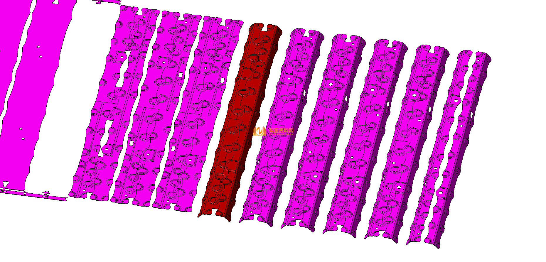 UG汽车件料带图0002,NeadPay,第1张