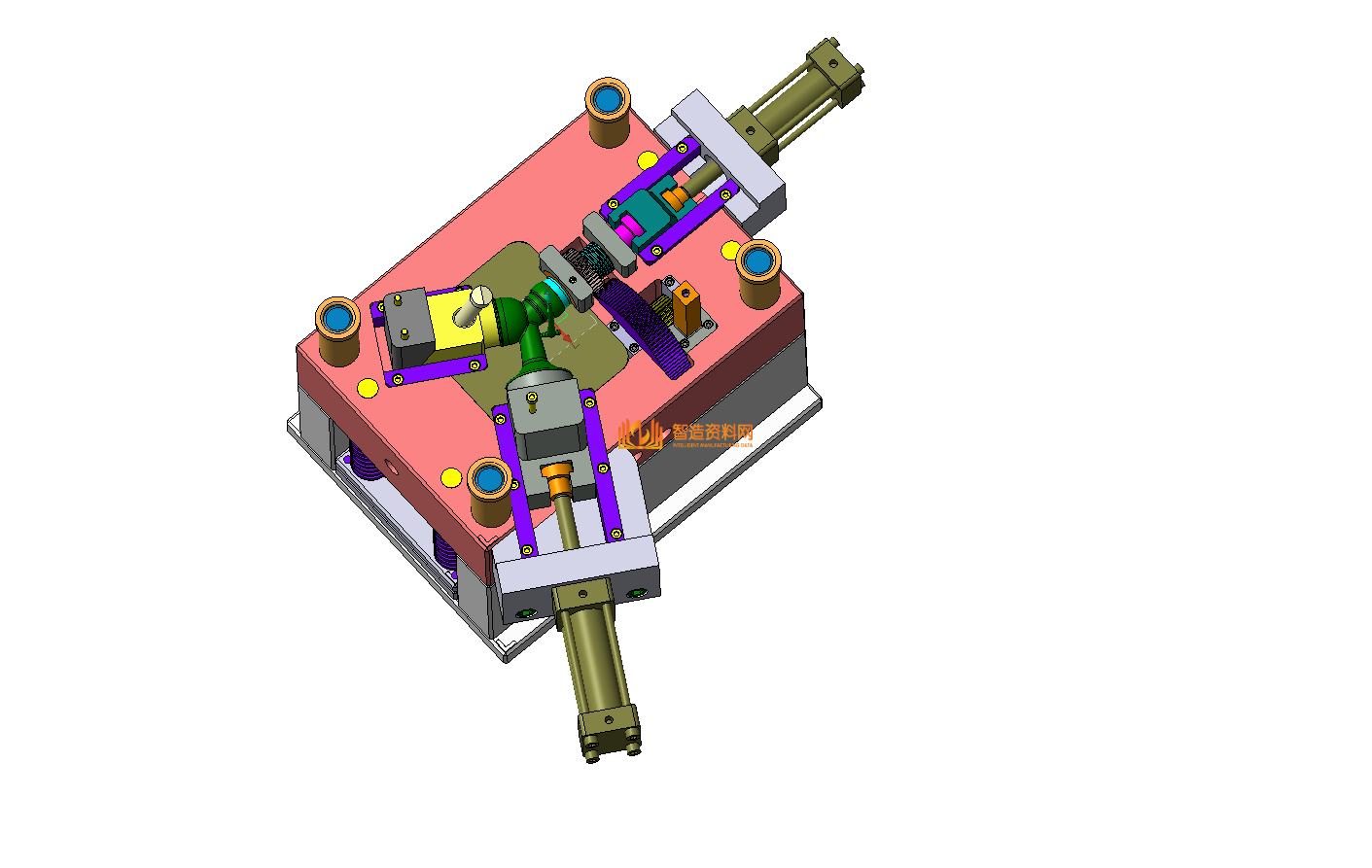 塑胶模具设计结构图纸0109,设计,NeadPay,模具,第2张