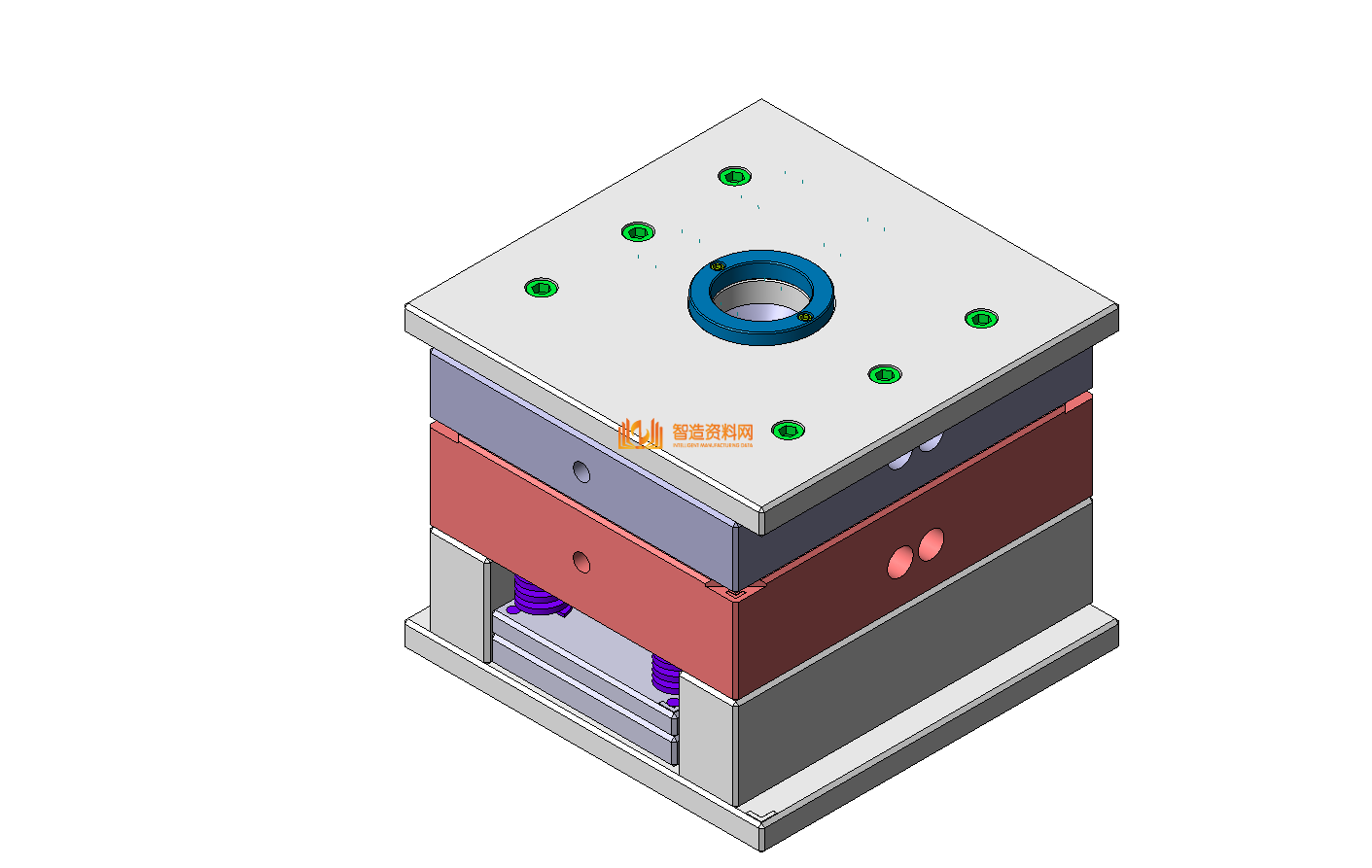 塑胶模具设计结构图纸0130,设计,NeadPay,模具,第1张