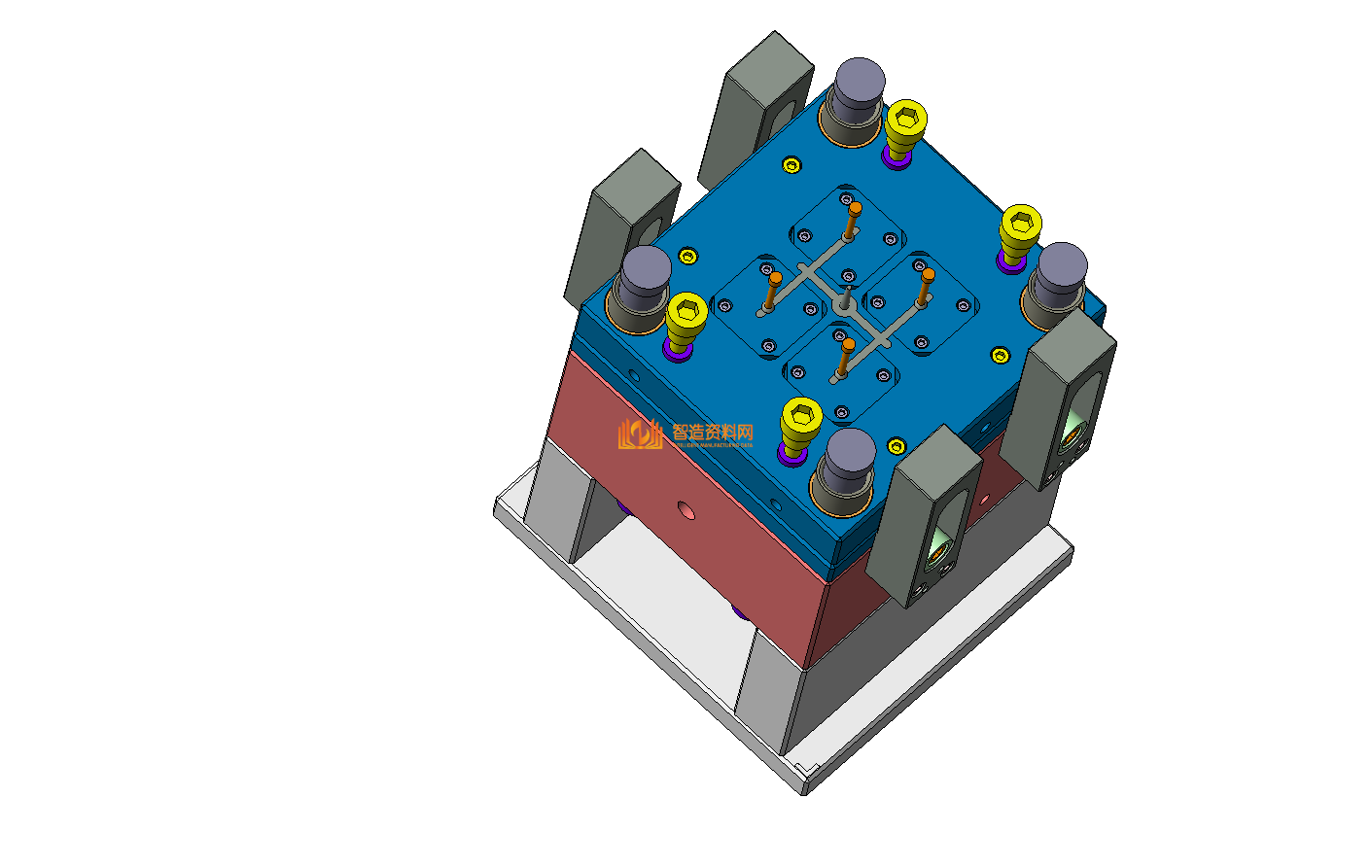 塑胶模具设计结构图纸0139,NeadPay,设计,模具,第2张