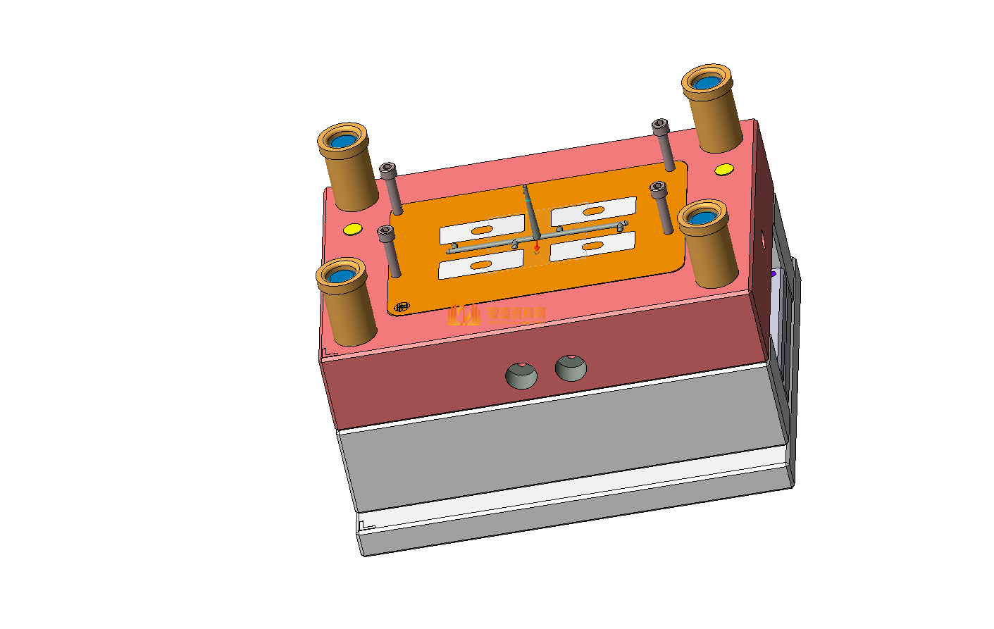 塑胶模具设计结构图纸0143,NeadPay,设计,模具,第2张