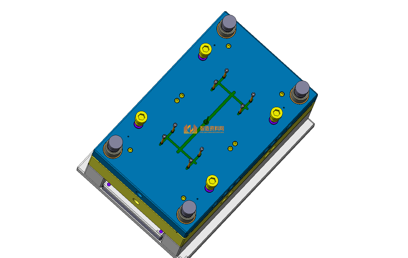 塑胶模具设计结构图纸0152,NeadPay,设计,模具,第2张