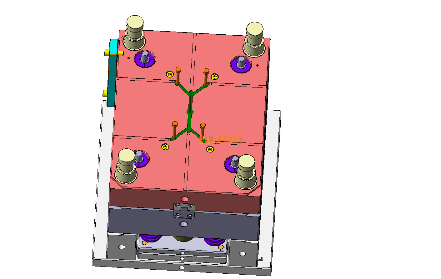 塑胶模具设计结构图纸0167,XSSJUG,0167,提取,大小,编号,第2张