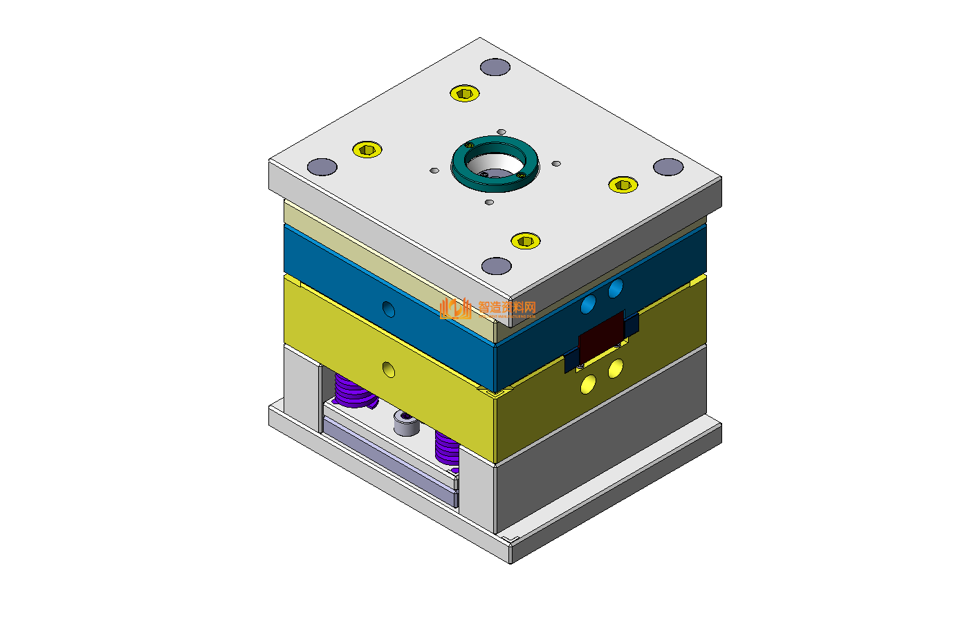 塑胶模具设计结构图纸0178,NeadPay,设计,模具,第1张