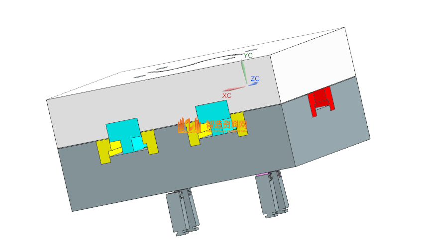 塑胶模具分模图纸0046,NeadPay,模具,图纸,第2张