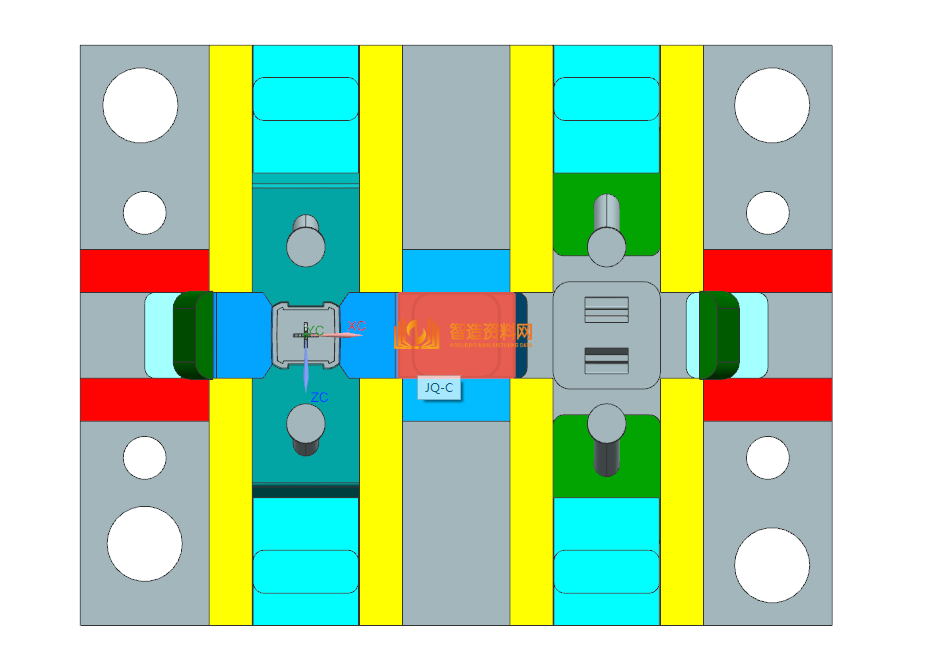 塑胶模具分模图纸0046,NeadPay,模具,图纸,第1张