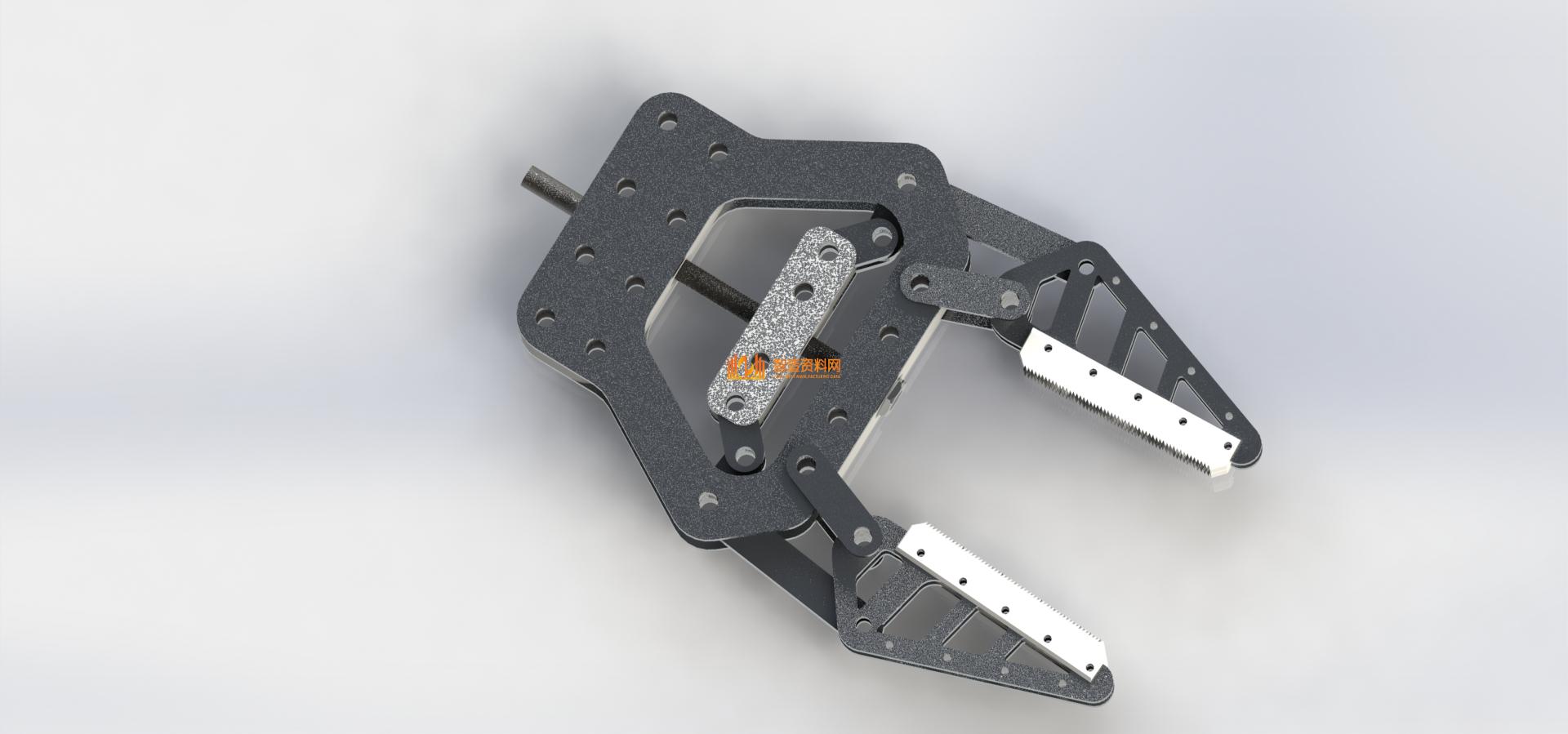 抓爪夹钳结构3D图纸,NeadPay,结构,图纸,第2张