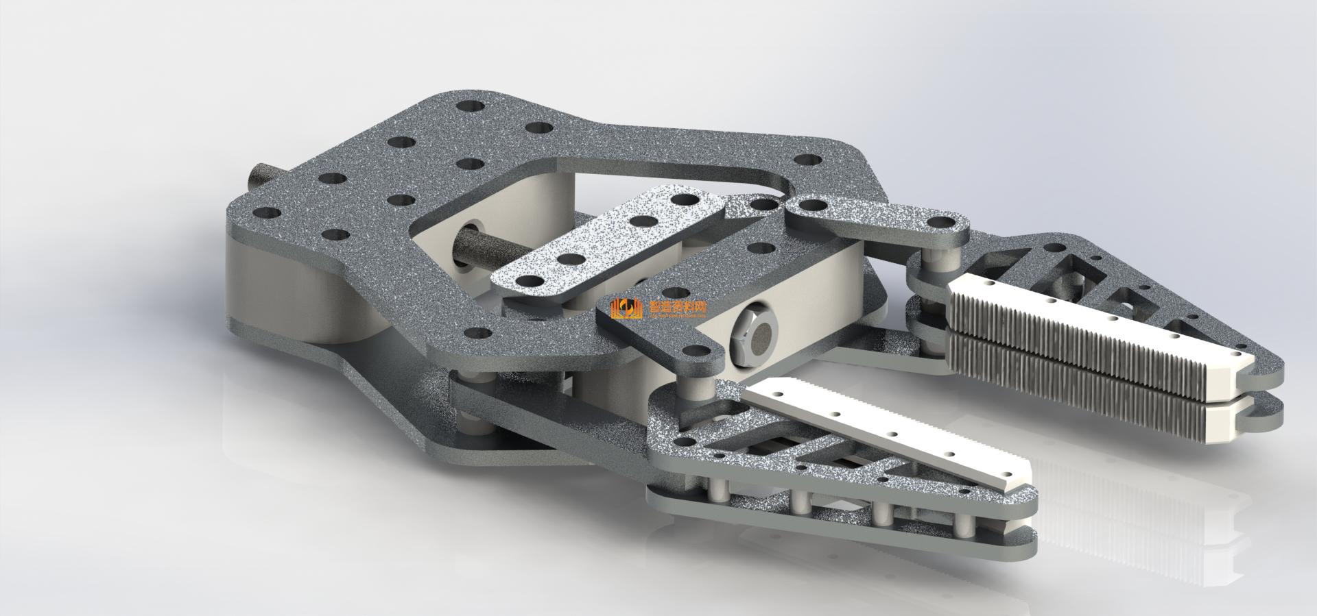 抓爪夹钳结构3D图纸,NeadPay,结构,图纸,第1张