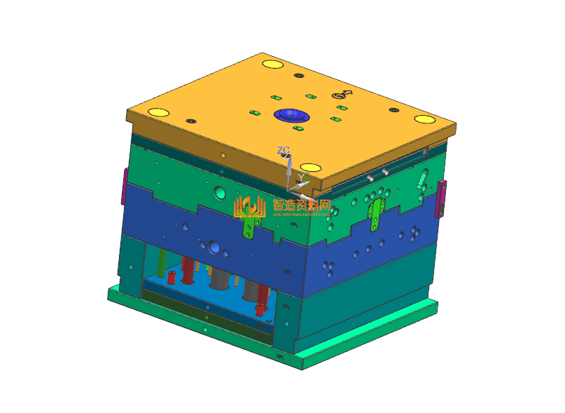 塑胶模具设计全套图纸0273,NeadPay,模具,设计,第1张