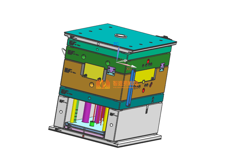 塑胶模具设计全套图纸0318,NeadPay,设计,模具,第1张