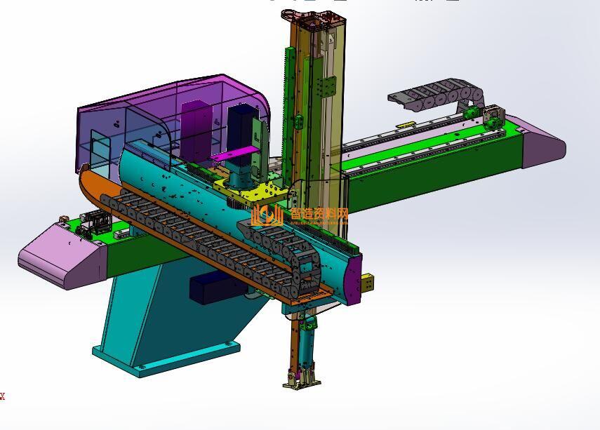 三轴伺服机械手注塑机械手含全套工程图650,NeadPay,注塑,第7张