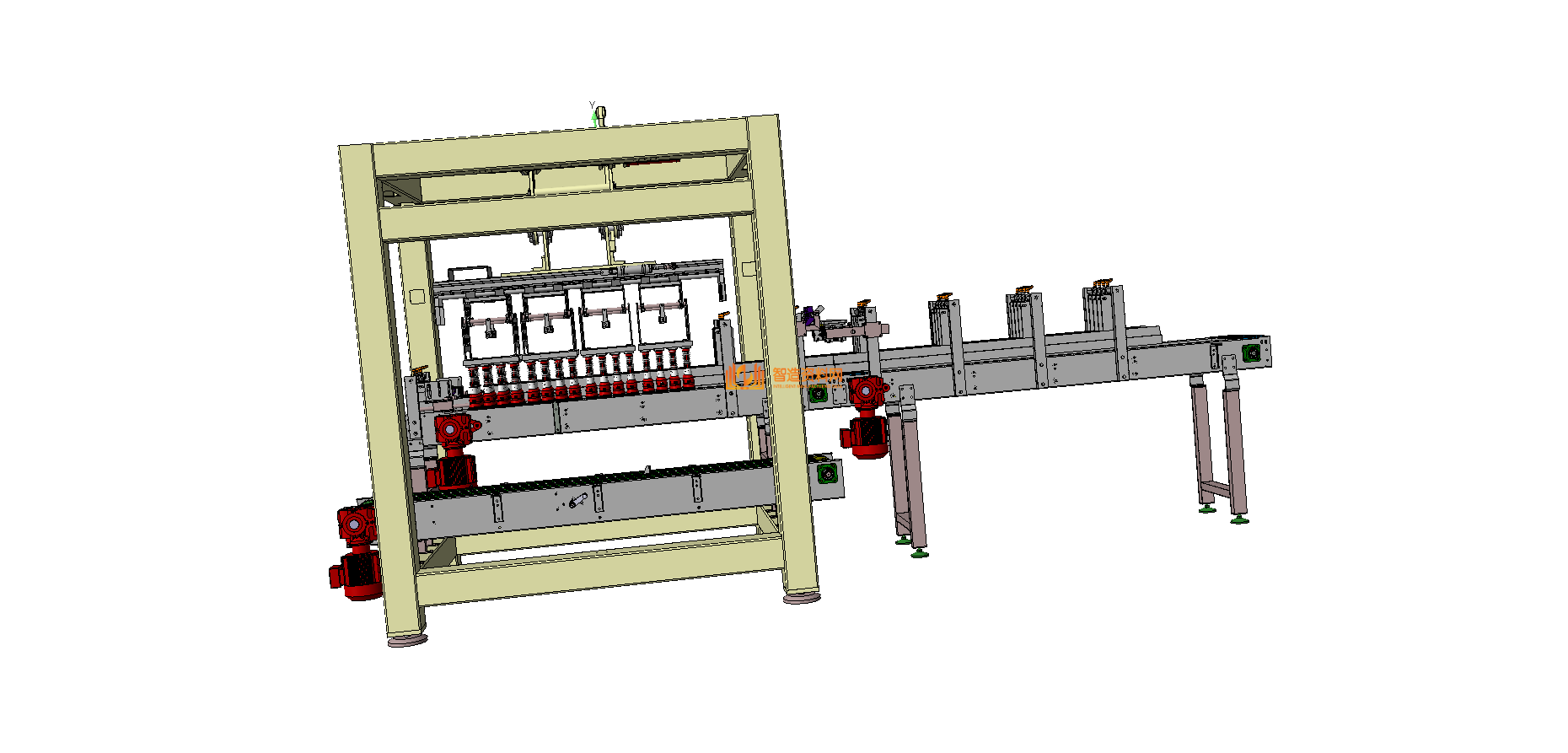 饮料行业伺服机械手自动装箱机,NeadPay,自动,第1张