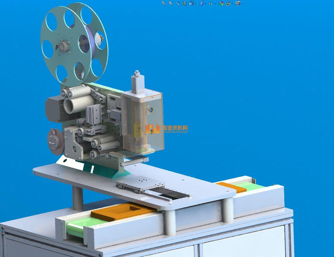 手机电池盖贴标机,NeadPay,第6张