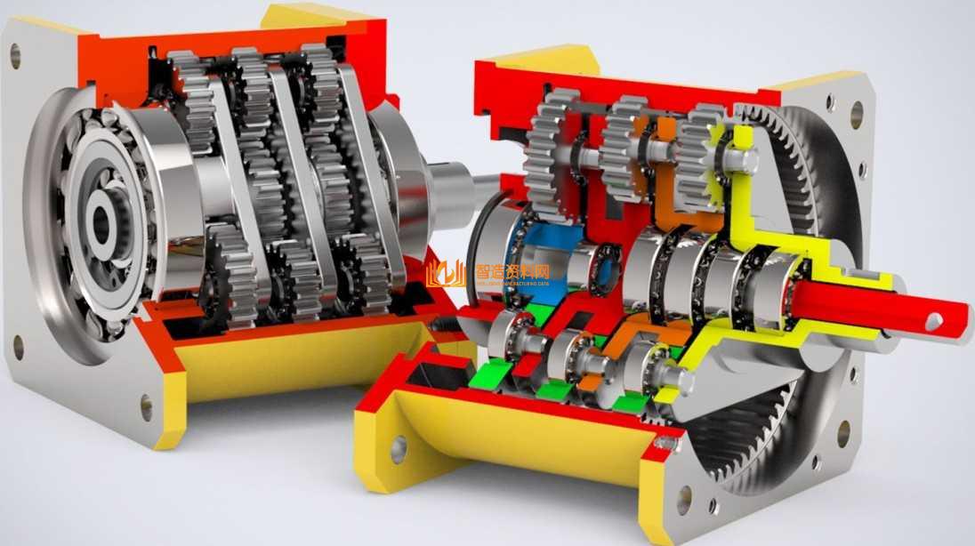 三级行星齿轮箱（三级行星齿轮减速器）,NeadPay,齿轮,第1张