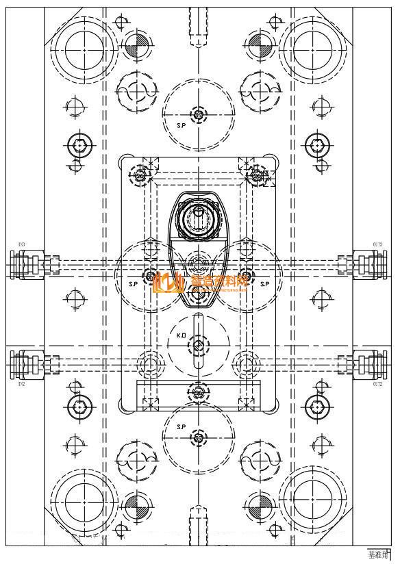 塑胶模具设计之洗发水翻盖设计的经典案例,模具设计,塑胶,第4张