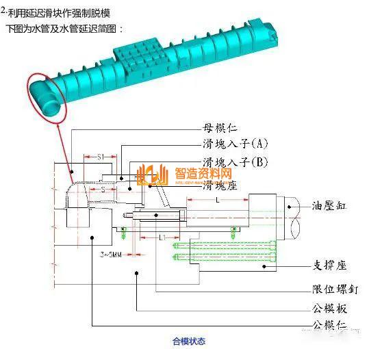 塑胶模具设计：如何解决模具滑块设计难的问题,模具滑块设计难，主要这些问题你没掌握,模具设计,塑胶,模具,解决,第29张