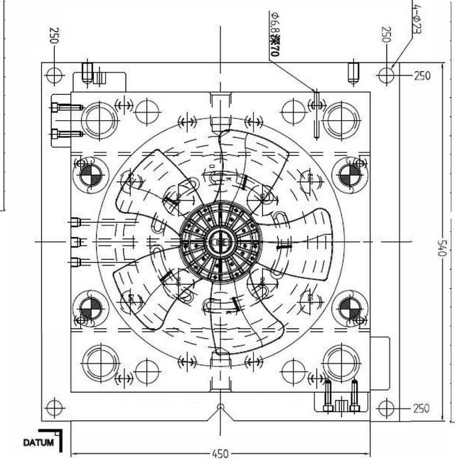塑胶模具设计之风扇叶注设计重点解析,模具设计,塑胶,第3张