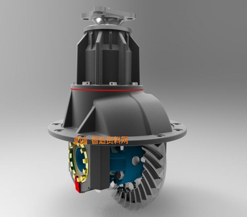 汽车后桥SW模型图纸,NeadPay,图纸,模型,第2张